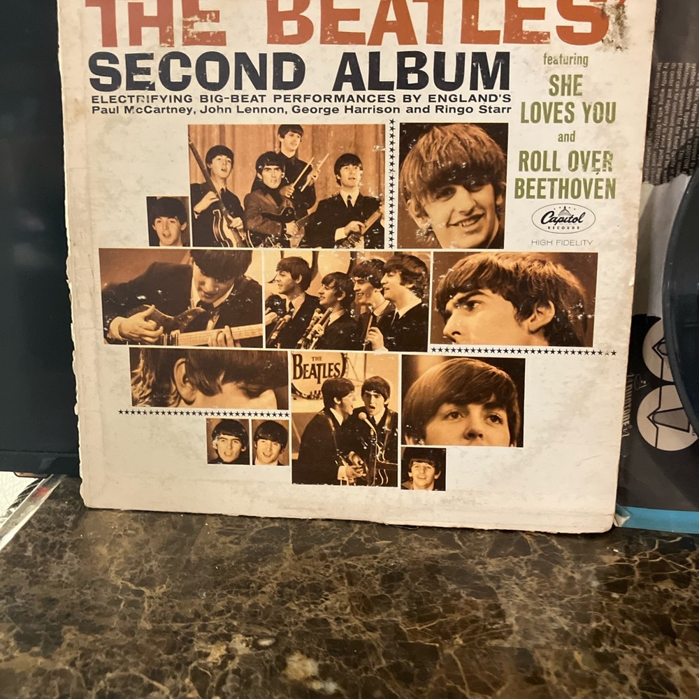 The Beatles Second Album Vinyl Record